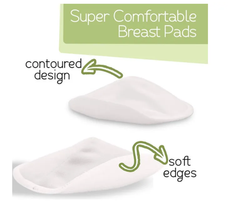 Women's KeaBabies organic reusable nursing pad set of 7 pairs
