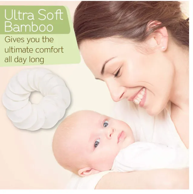 Women's KeaBabies organic reusable nursing pad set of 7 pairs