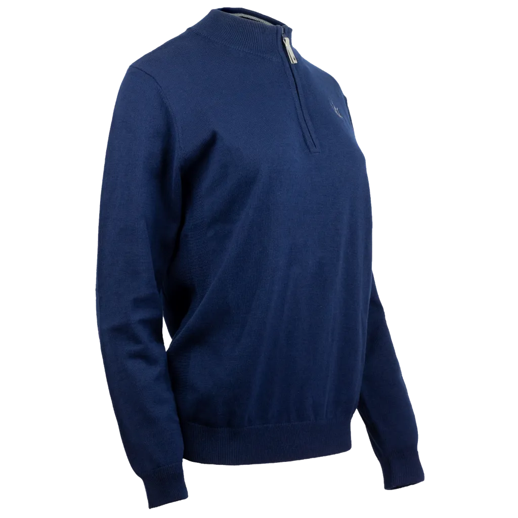Women's Quarter Zip Sweater