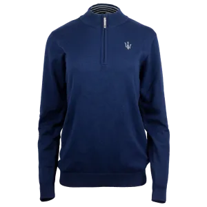 Women's Quarter Zip Sweater