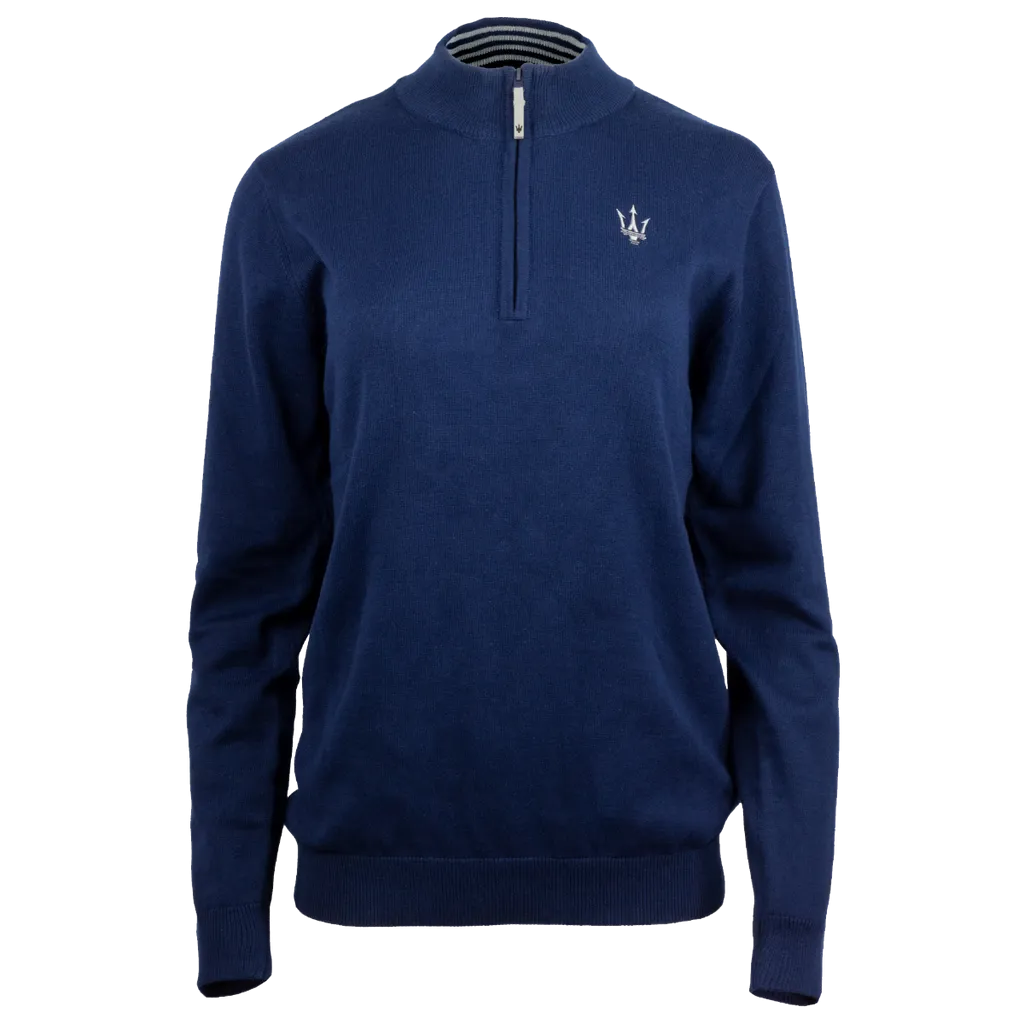 Women's Quarter Zip Sweater