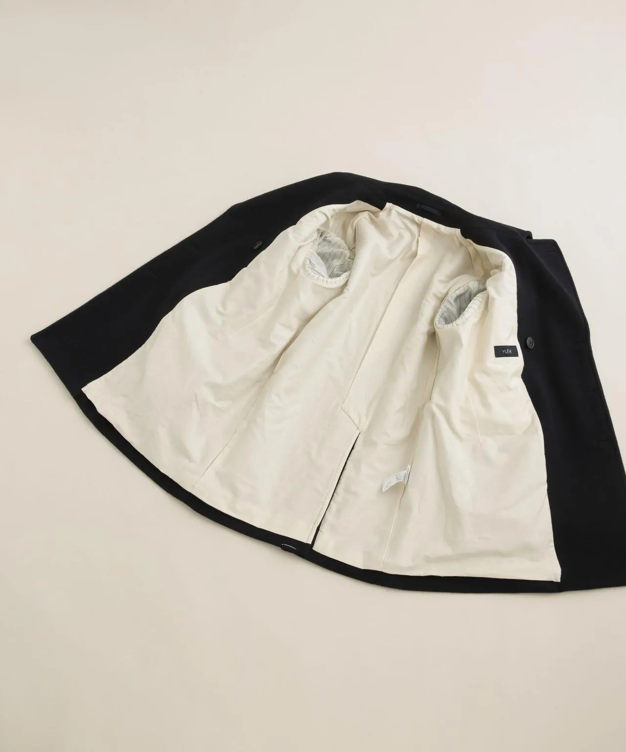 YLEVE/WOOL MOSSER PEA COAT