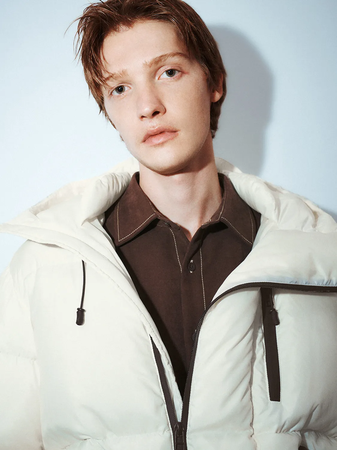 Zip Up Front Down Outerwear