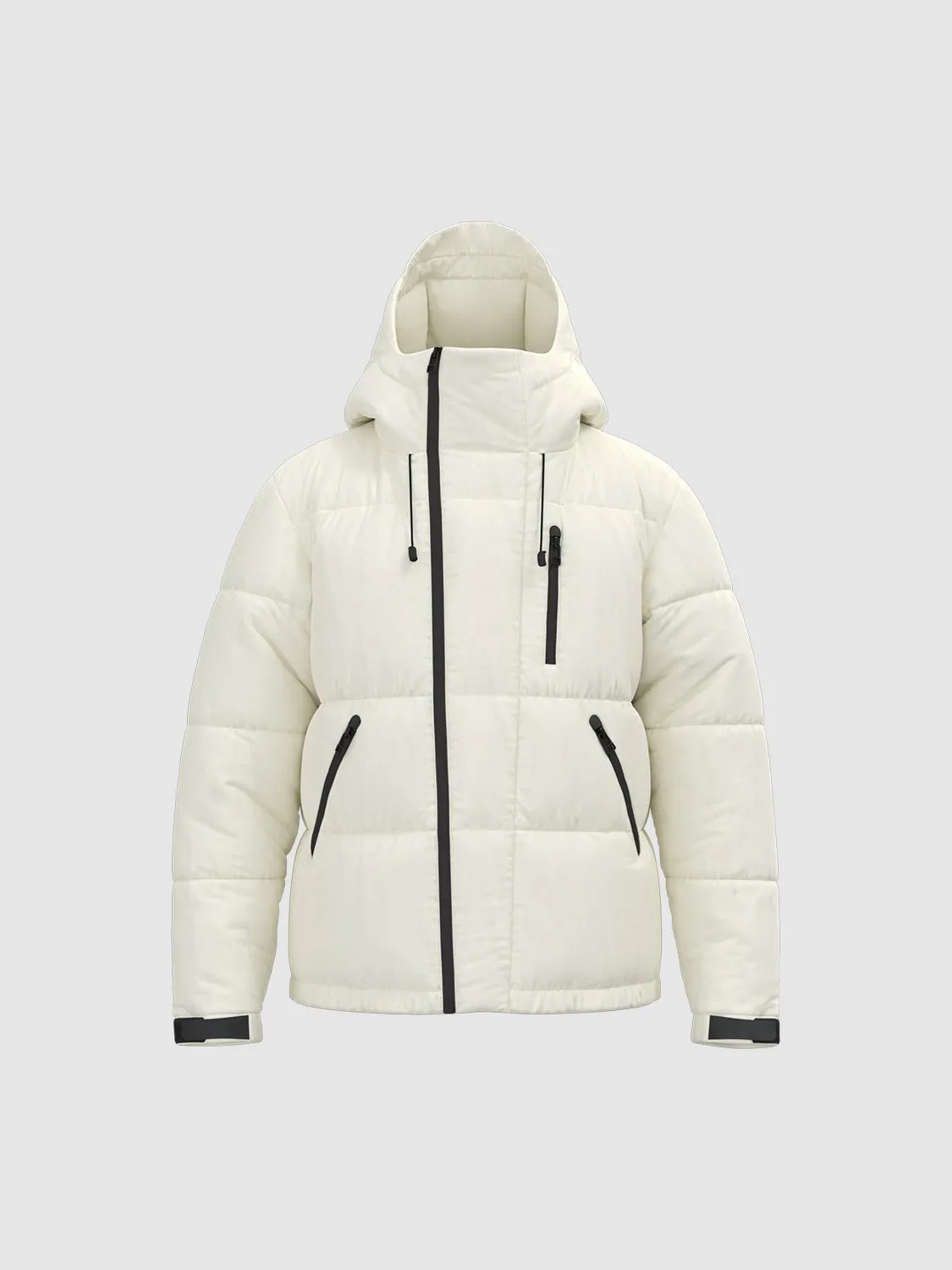 Zip Up Front Down Outerwear