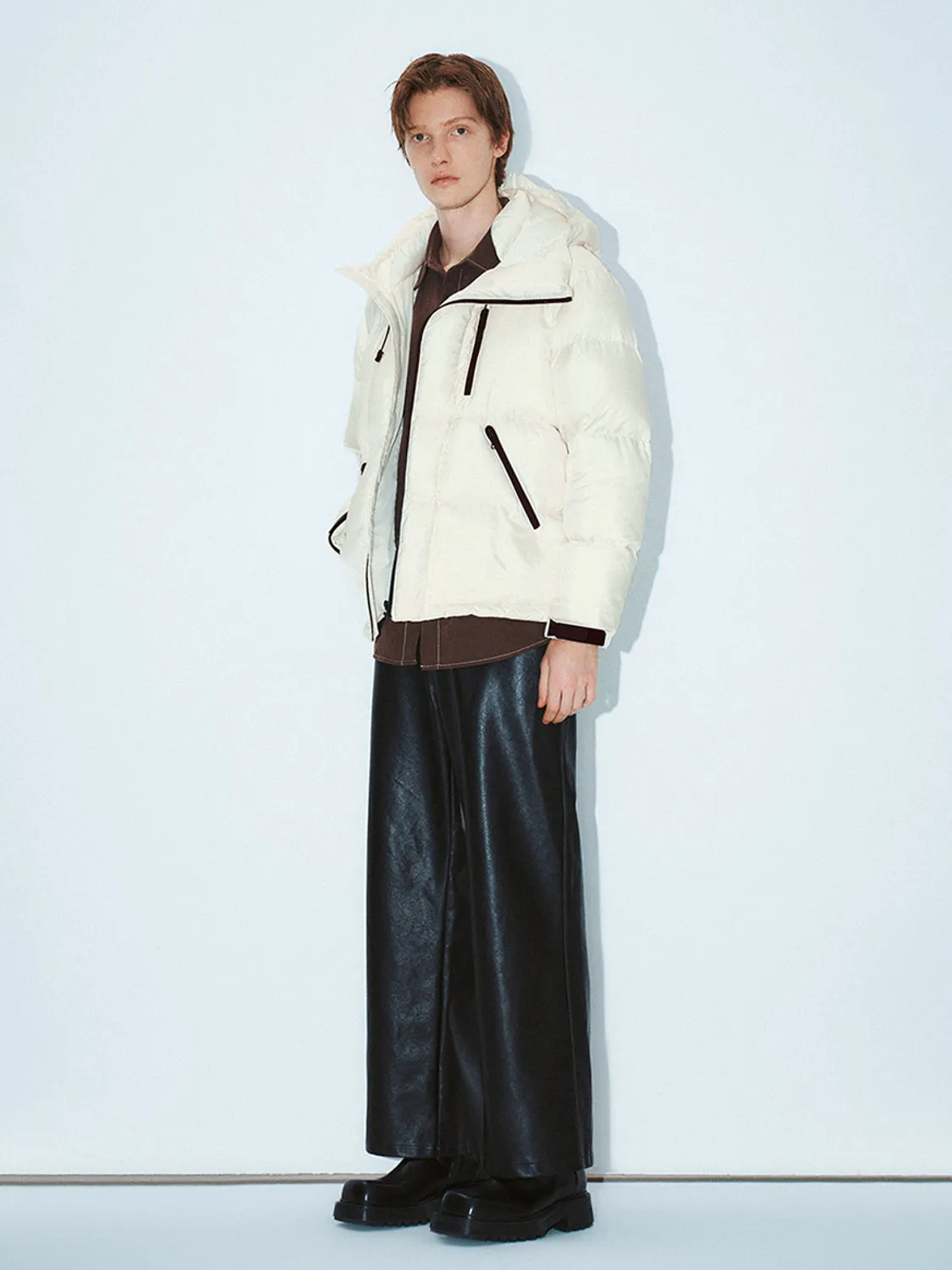 Zip Up Front Down Outerwear