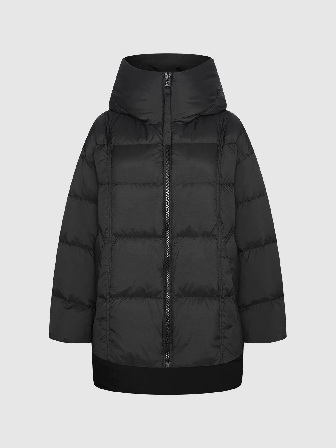 Zip Up Padded Down Outerwear